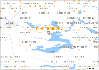 map of Cimochowizna