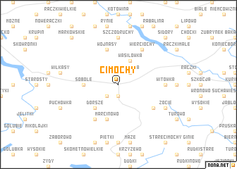 map of Cimochy