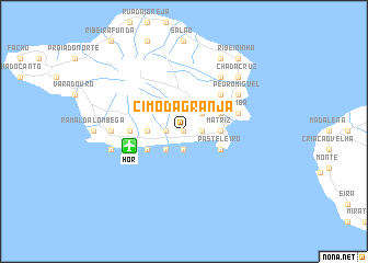 map of Cimo da granja