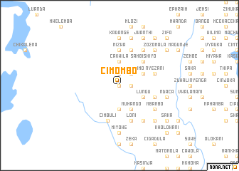 map of Cimombo
