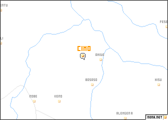 map of Cimo