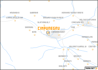 map of Cîmpu Negru