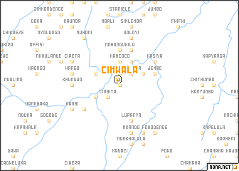 map of Cimwala