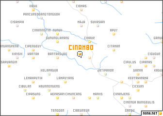 map of Cinambo