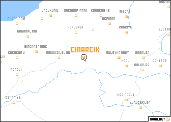 map of Çınarcık