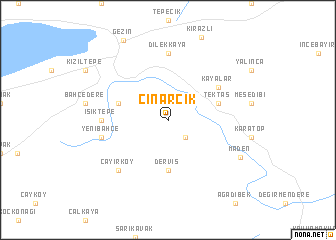 map of Çınarcık