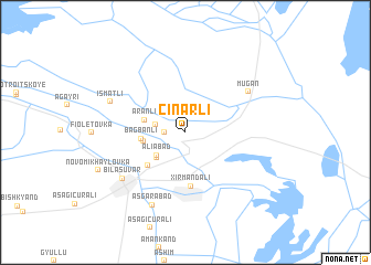 map of Cinarlı