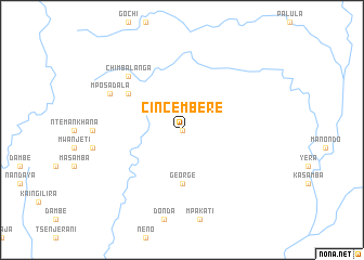 map of Cincembere