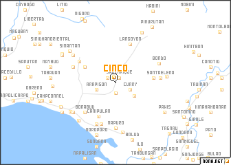 map of Cinco