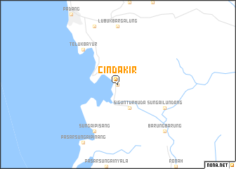 map of Cindakir