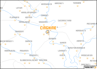 map of Cinghine