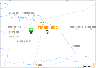 map of Cinnāmāra