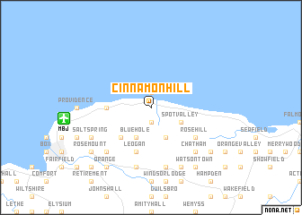 map of Cinnamon Hill