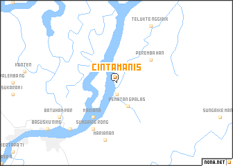 map of Cintamanis