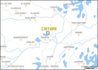 map of Cintura