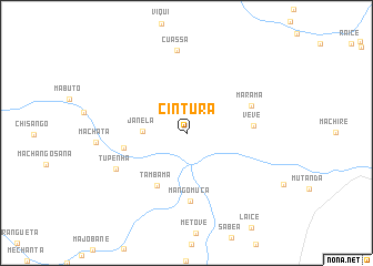 map of Cintura