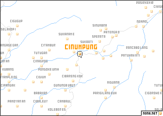 map of Cinumpung