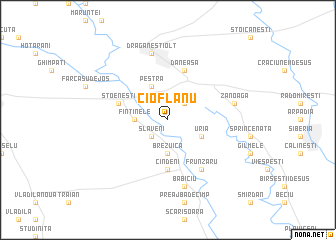 map of Cioflanu