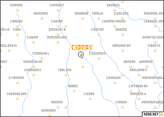 map of Cioray