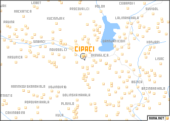 map of Cipaci