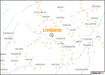 map of Cipadang