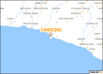 map of Cipancong