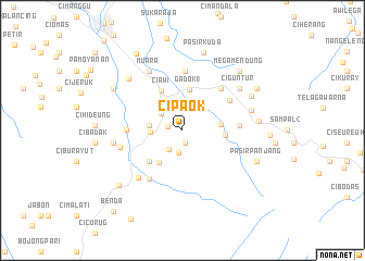 map of Cipaok