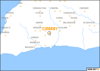 map of Ciparay