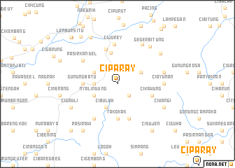 map of Ciparay