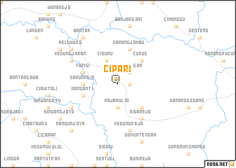 map of Cipari