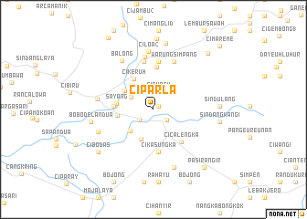 map of Ciparla