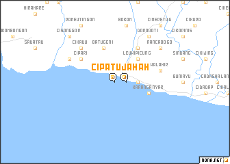 map of Cipatujah