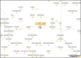 map of Cipche