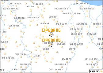 map of Cipedang