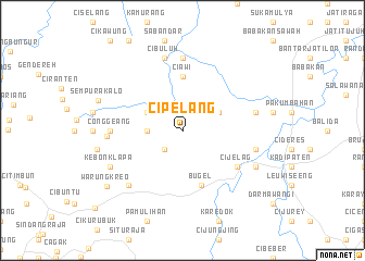 map of Cipelang