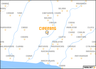 map of Ciperang