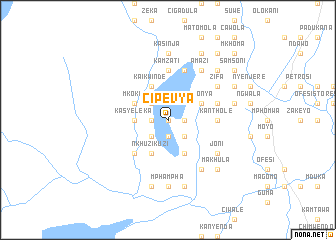 map of Cipevya