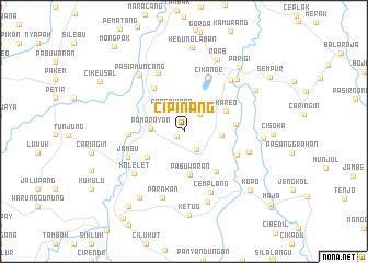 map of Cipinang