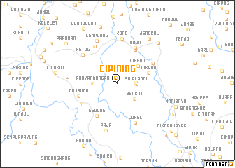 map of Cipining