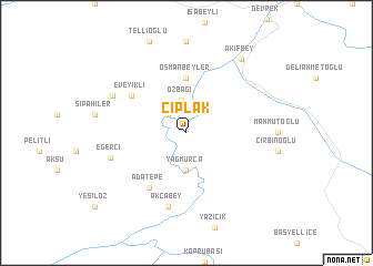 map of Çıplak