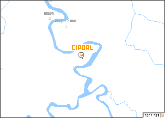 map of Cipoal