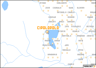 map of Cipolopolo