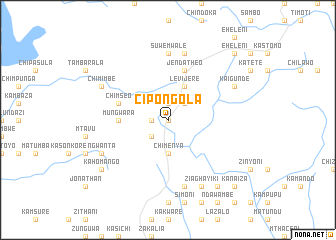 map of Cipongola