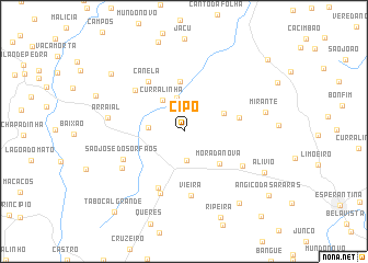 map of Cipó