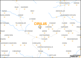 map of Cipulus