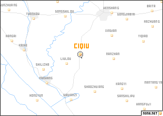 map of Ciqiu