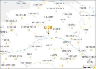 map of Ciqu