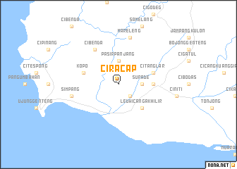 map of Ciracap