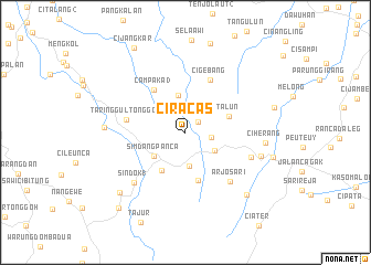 map of Ciracas