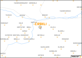 map of Çıraklı